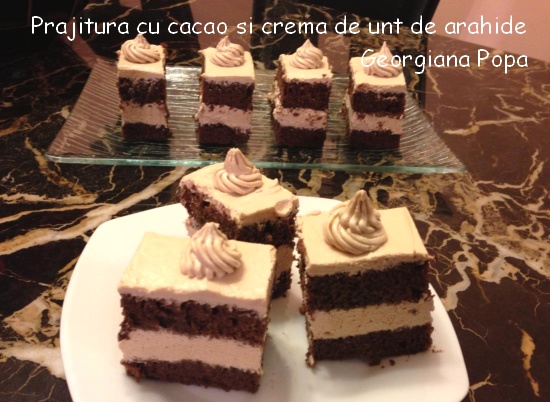 Prajitura cu cacao si crema de unt de arahide_Georgiana Popa