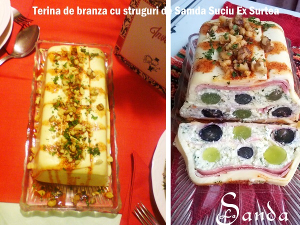 Terina de branza cu struguri de Sannda Suciu Ex Surtea