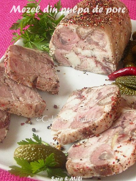 Mezel din pulpa de porc-1