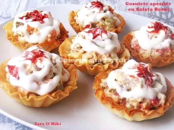 Cosulete aperitiv cu Salata Boeuf 0-1