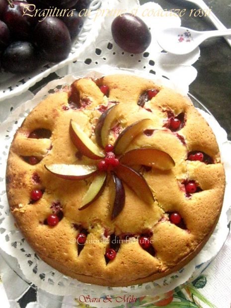 Prajitura-cu-prune-si-coacaze-rosii-2