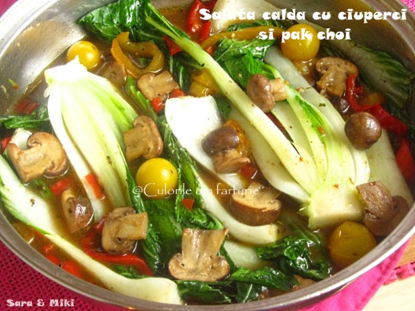 salata-calda-cu-ciuperci-si-pak-choi-4-1